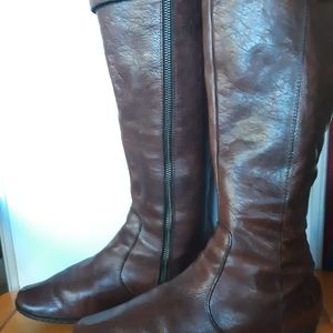 Born Brown Over the Knee Boots
